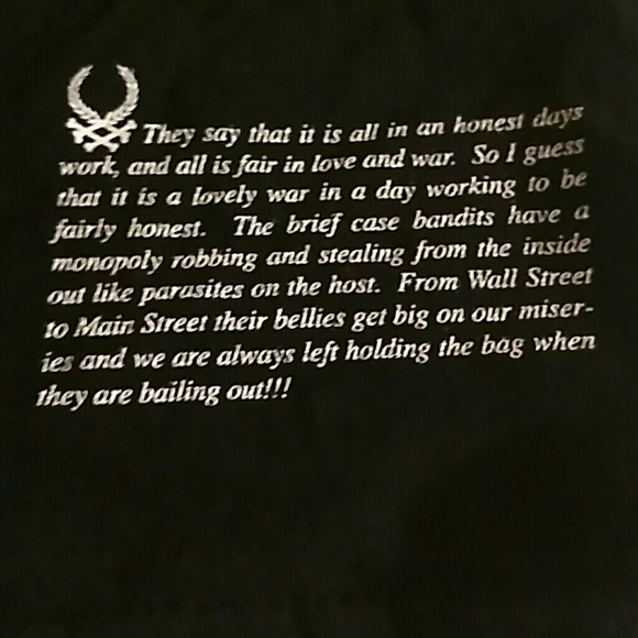 Mens gatsby monopoly man black t shirt sz L NWT - Picture 5 of 5